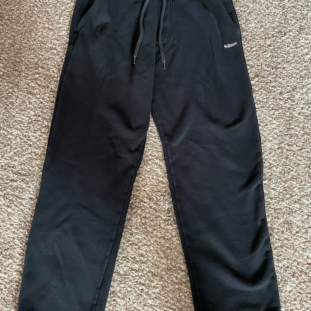 Hollister Black Jogger Pants